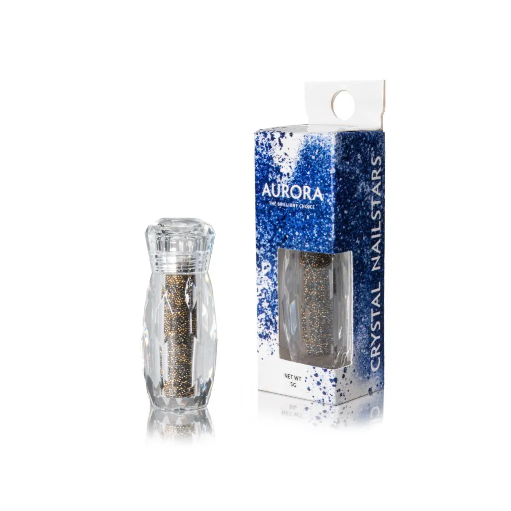 AURORA Nailstars, Gold Rush Petite