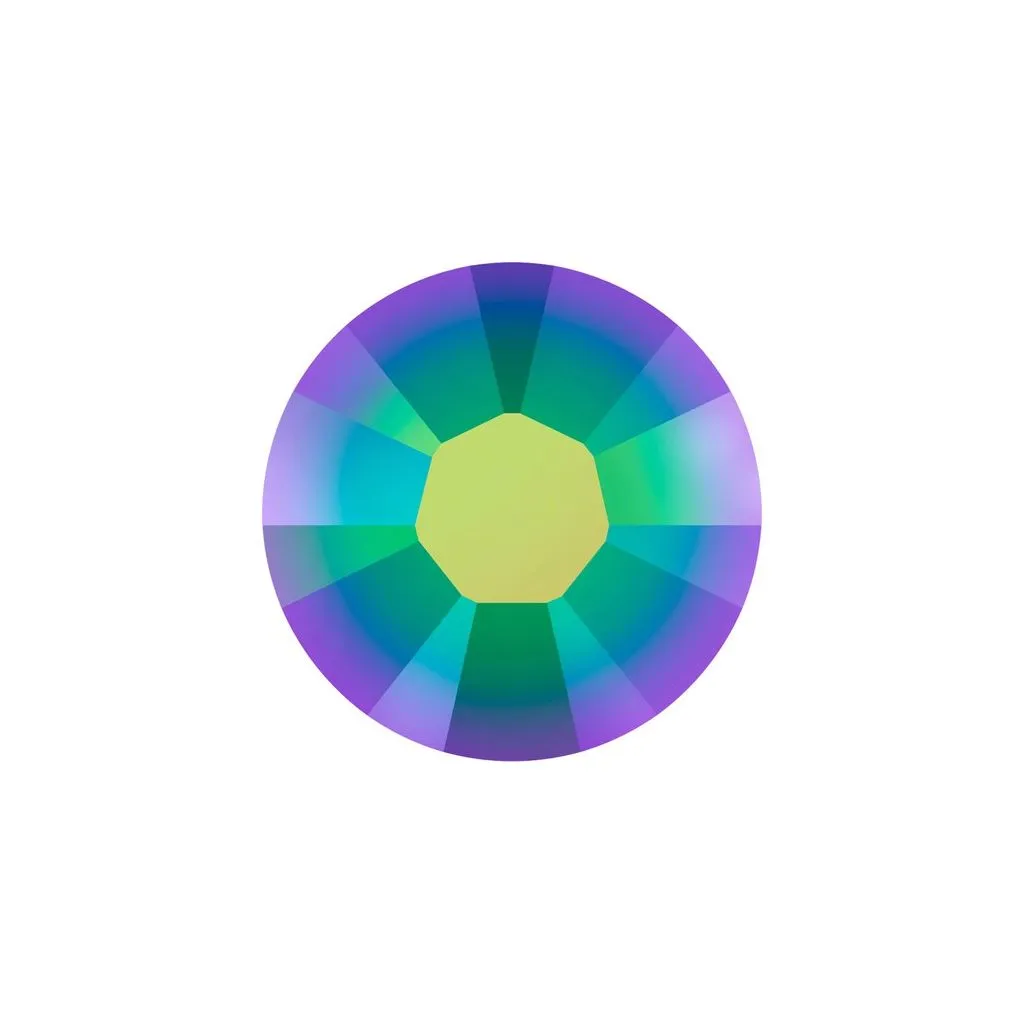 Swarovski 2038 Crystal Scarabaeus Green hotfix