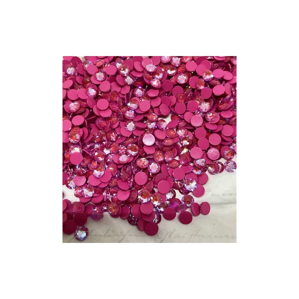Swarovski 2038 Lotus Pink DeLite hotfix