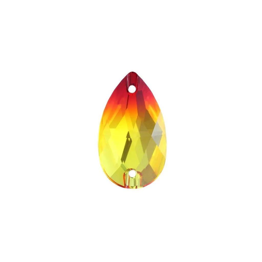 Swarovski 3230 Drop, Fireopal