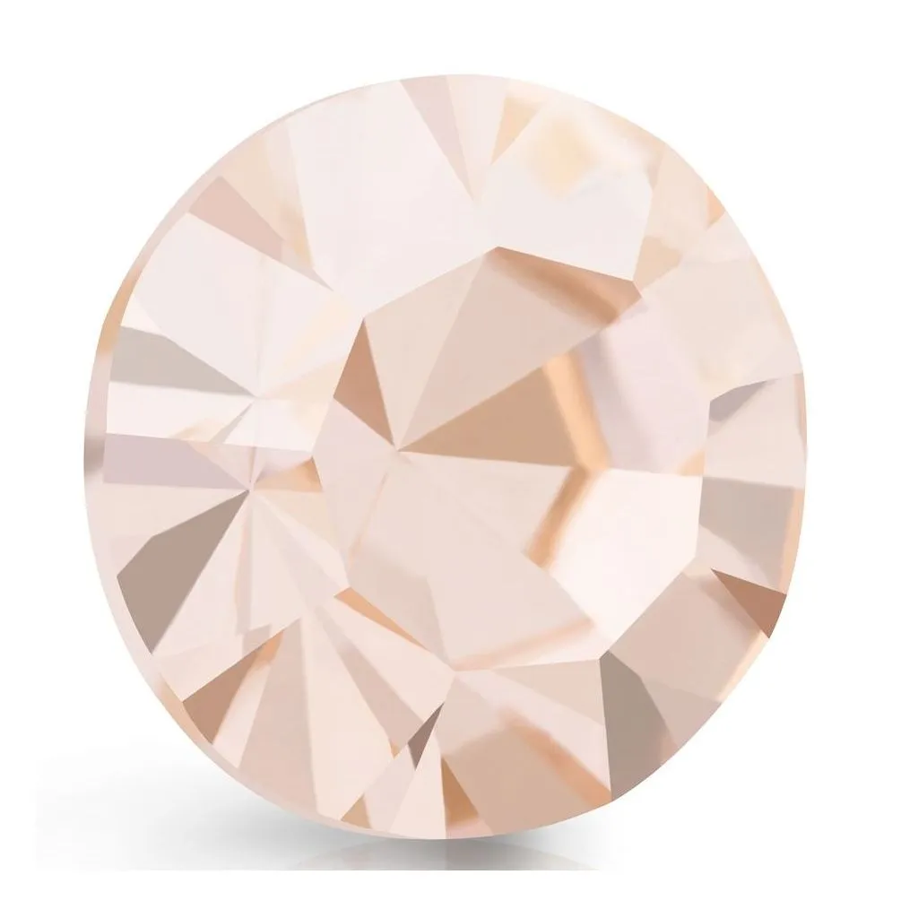 Preciosa Maxima Chaton Gold Quartz (spids bagside)