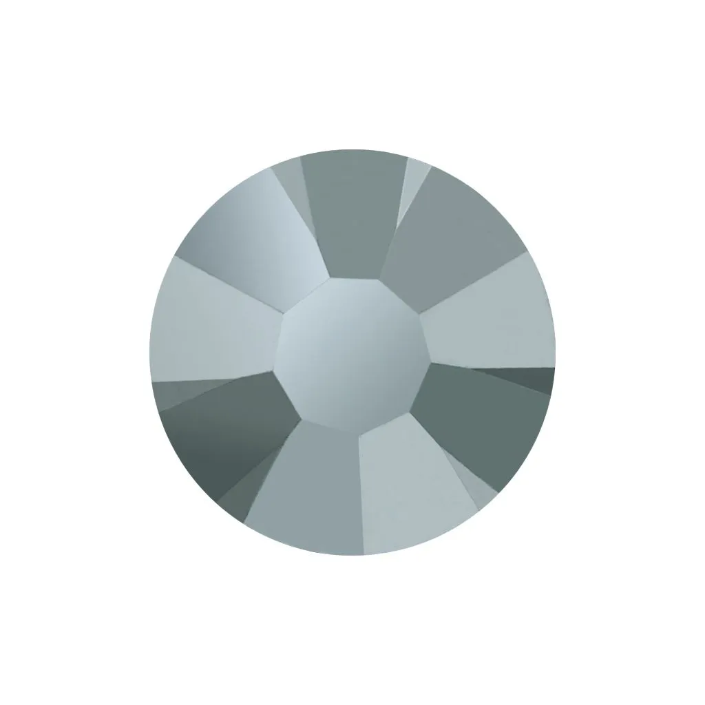 Preciosa VIVA12 Jet Hematite HF 