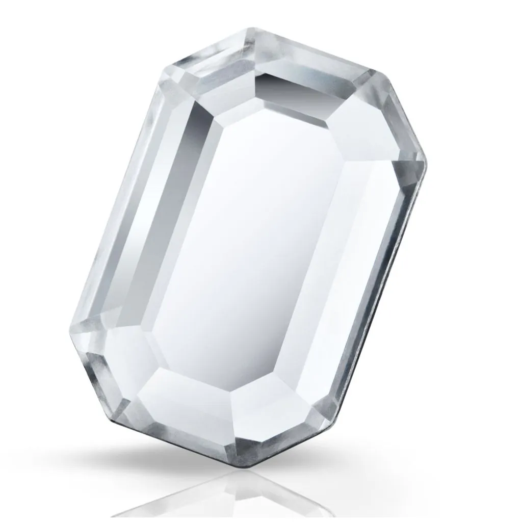 Preciosa  Maxima Octagon Crystal 6x4 mm, 10 stk.