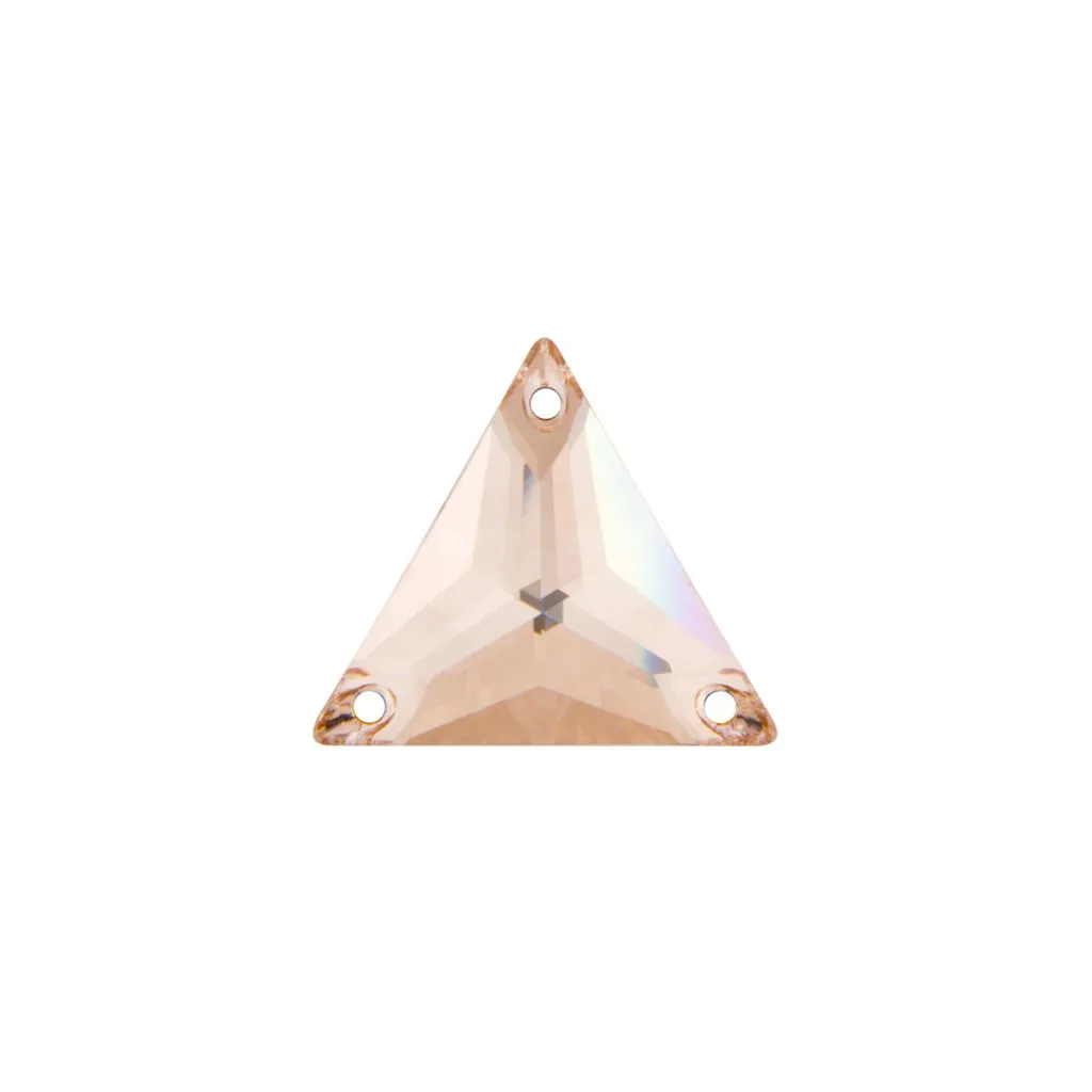 Preciosa Triangle 16 mm, Crystal Honey
