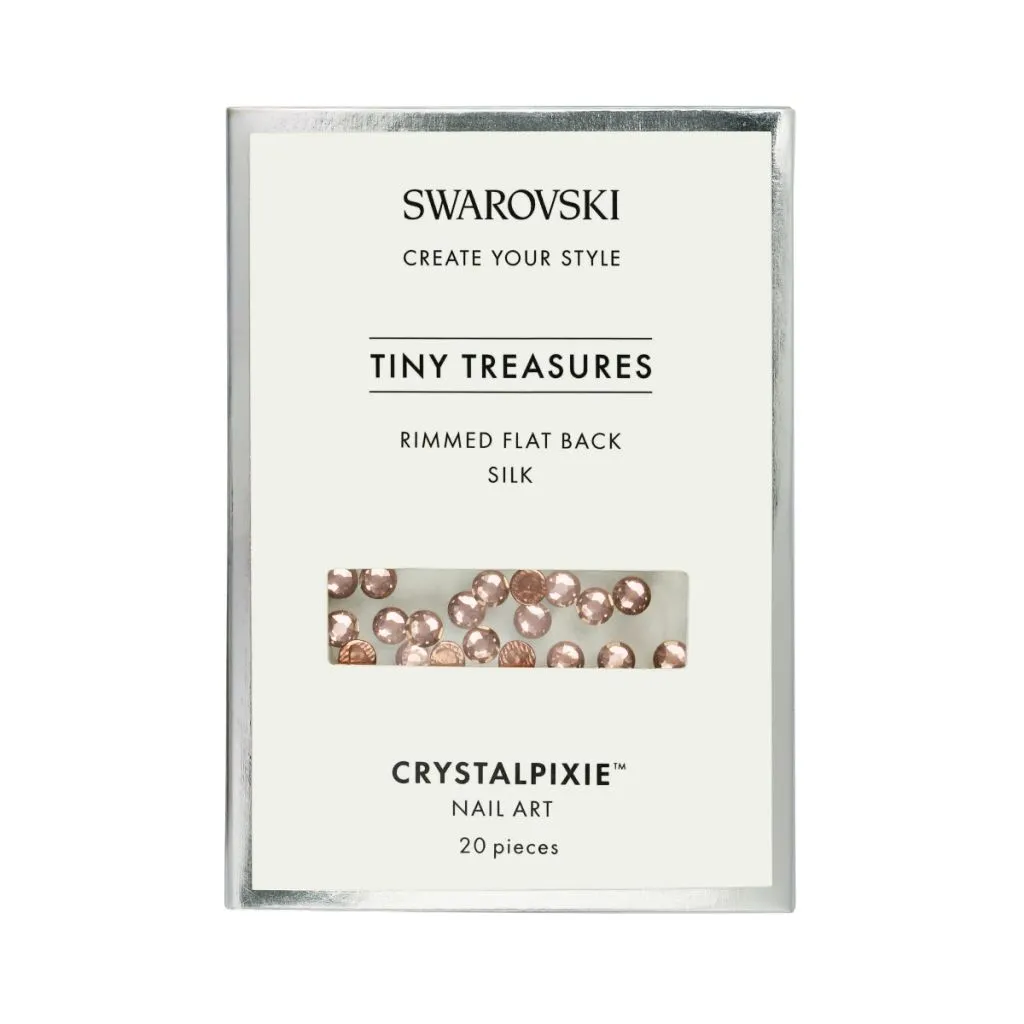 Swarovski Tiny Treasures - Rimmed FB Silk