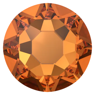 Swarovski 2078 Dark Orange hotfix