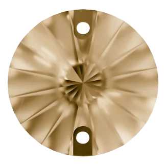 AURORA A3200 Rivoli sew-on, Crystal Golden Shadow