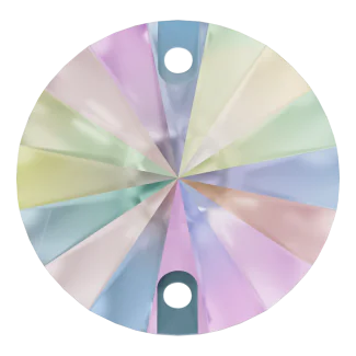 AURORA A3200 Rivoli sew-on, Crystal AB