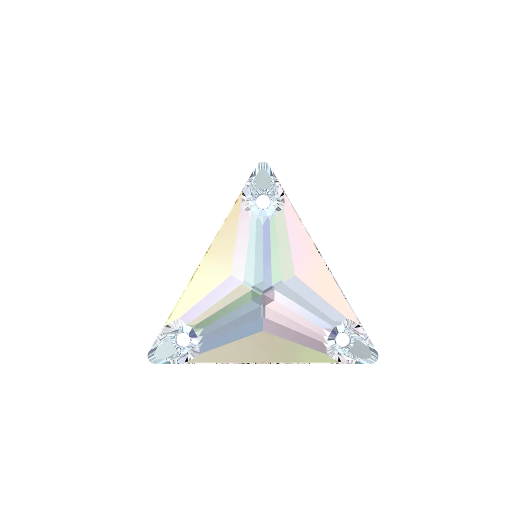 Swarovski 3270 Triangle 22 mm, Crystal AB