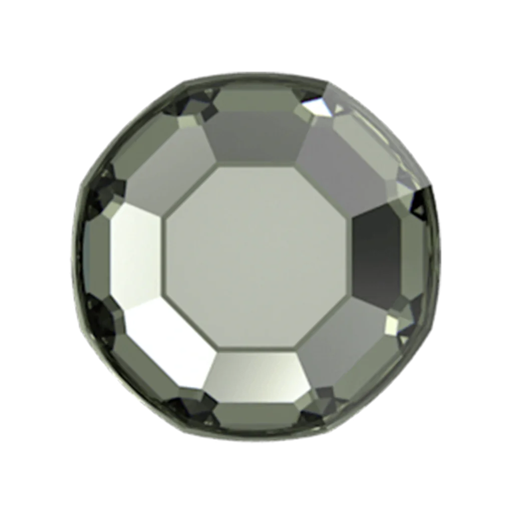 Swarovski 2000 Rose, Black Diamond