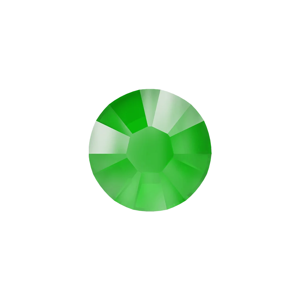 Swarovski 2038 Crystal Electric Green hotfix