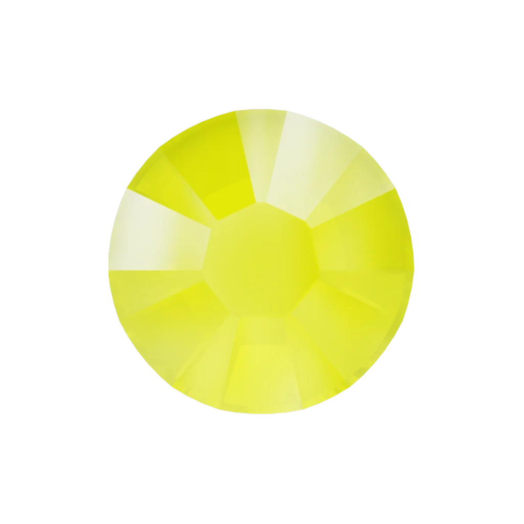 Swarovski 2038 Crystal Electric Yellow hotfix
