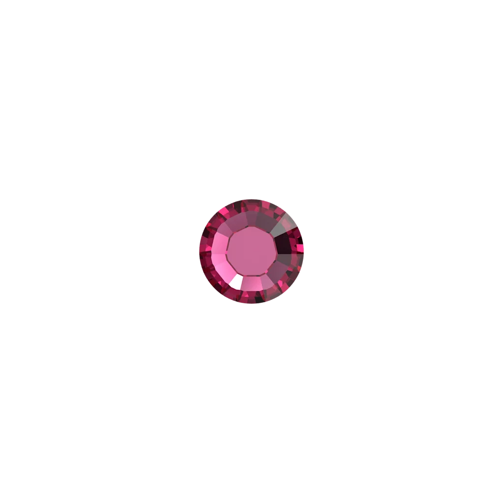 Swarovski 2028 Fuchsia hotfix