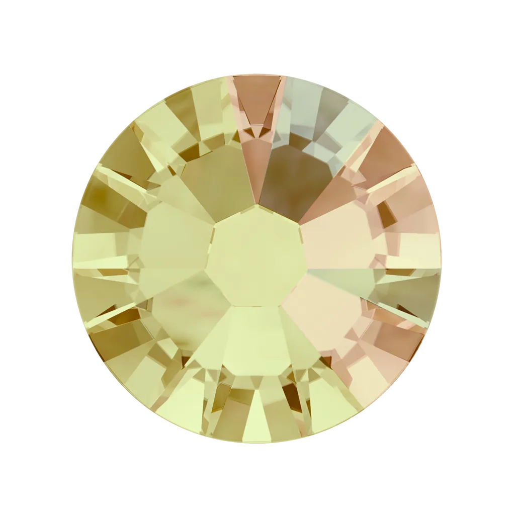 Swarovski 2038 Crystal Luminous Green hotfix