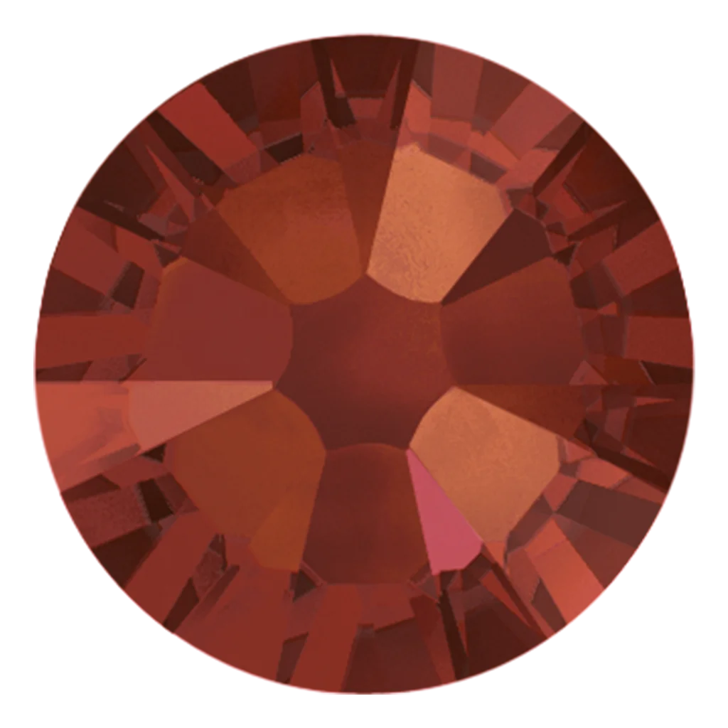 Swarovski 2038 Crystal Red Magma hotfix