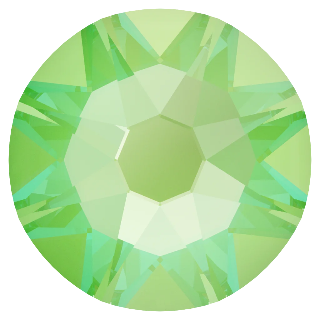 Swarovski 2088 Crystal Electric Green DeLite