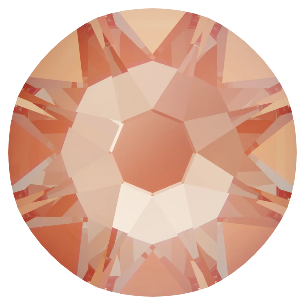 Swarovski 2088 Crystal Electric Orange DeLite