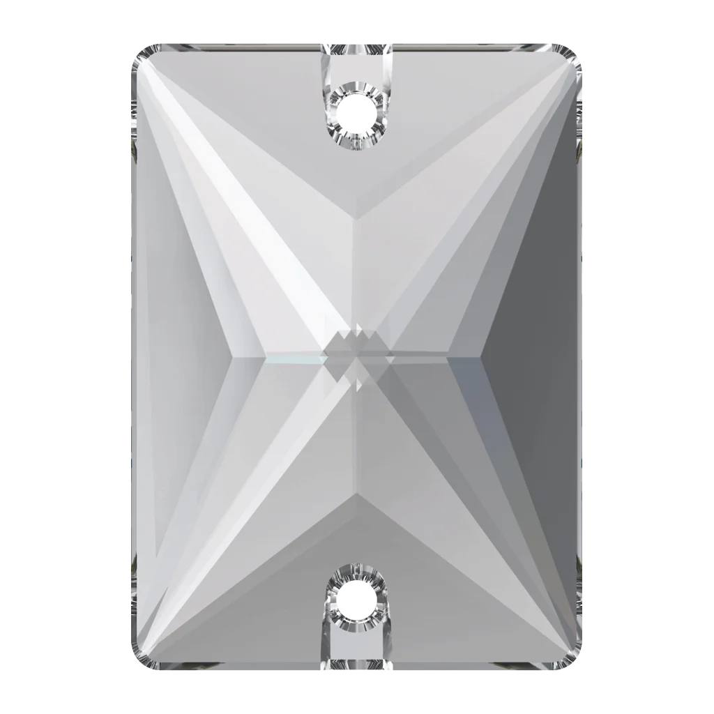 Swarovski 3250 Rectangle 18 x 13 mm, Crystal