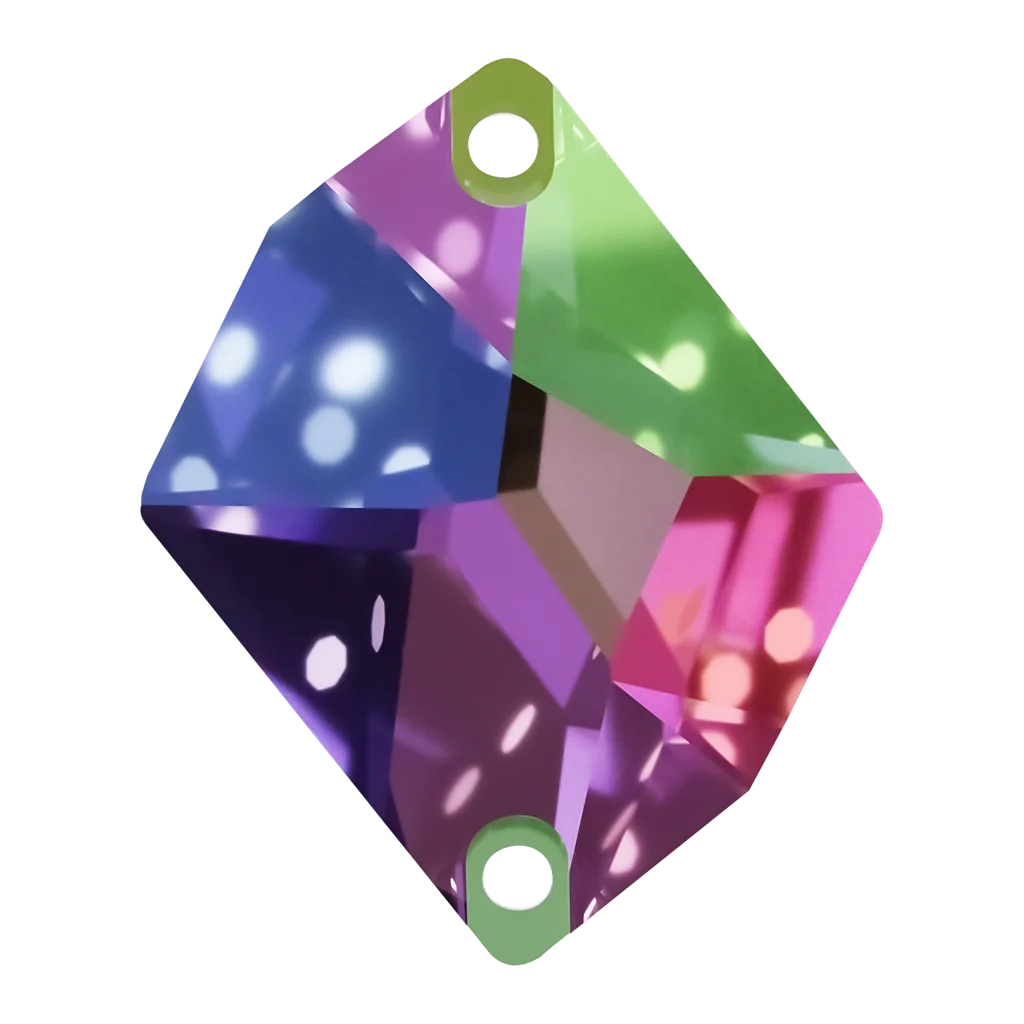 AURORA A3265 Cosmic sew-on, Crystal Vitrail Medium