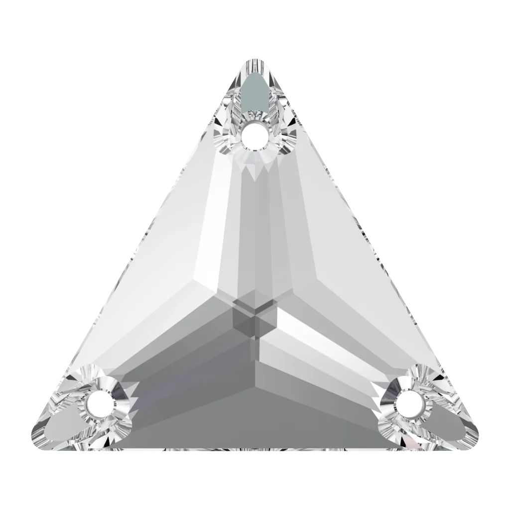 Swarovski 3270 Triangle 22 mm, Crystal