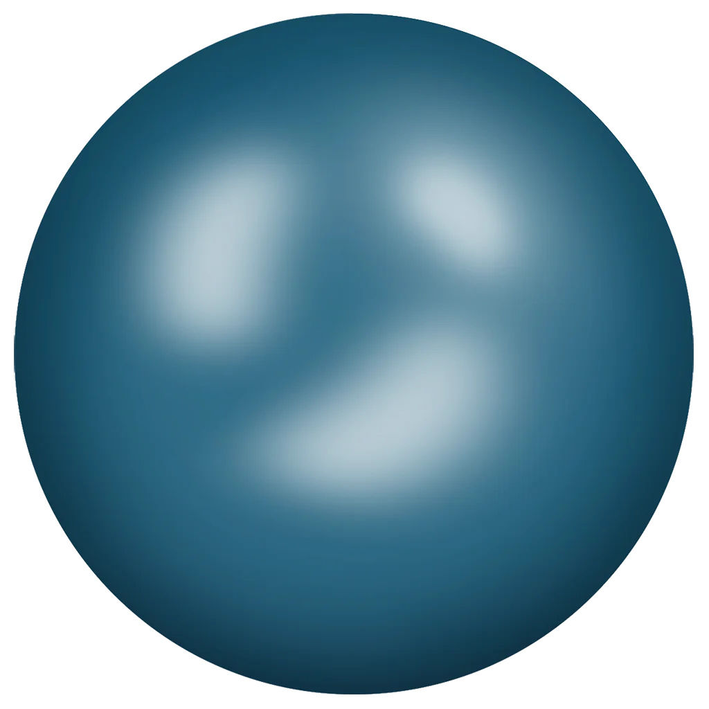 AURORA A2008HF Cabochon, Jet Sapphire Hematite flatbackperle med hotfix