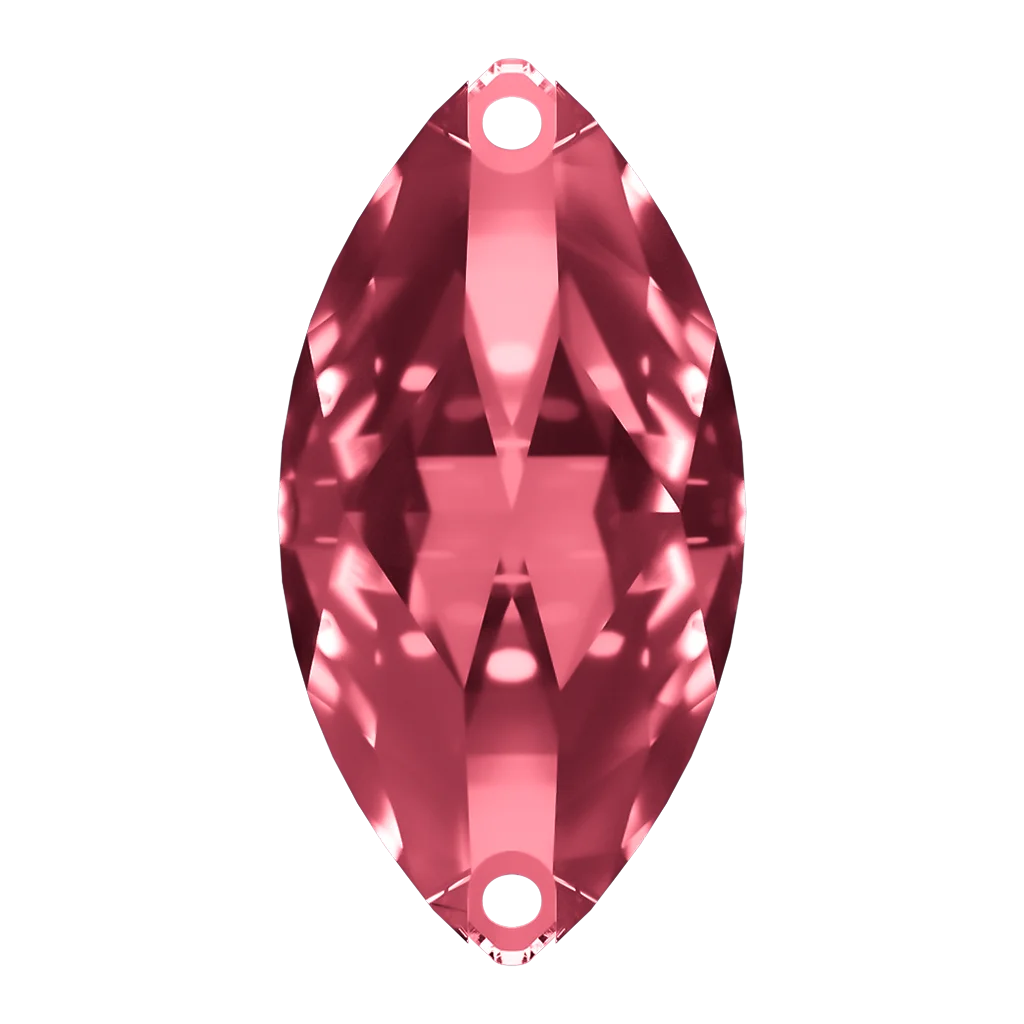 AURORA A3223 Navette Sew-on, Burgundy