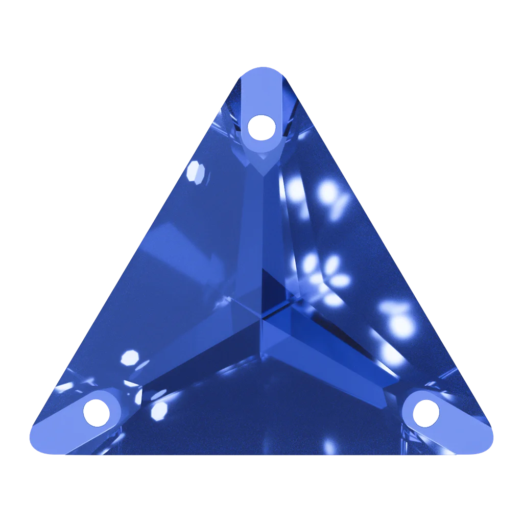 AURORA A3270 Triangle sew-on, Sapphire