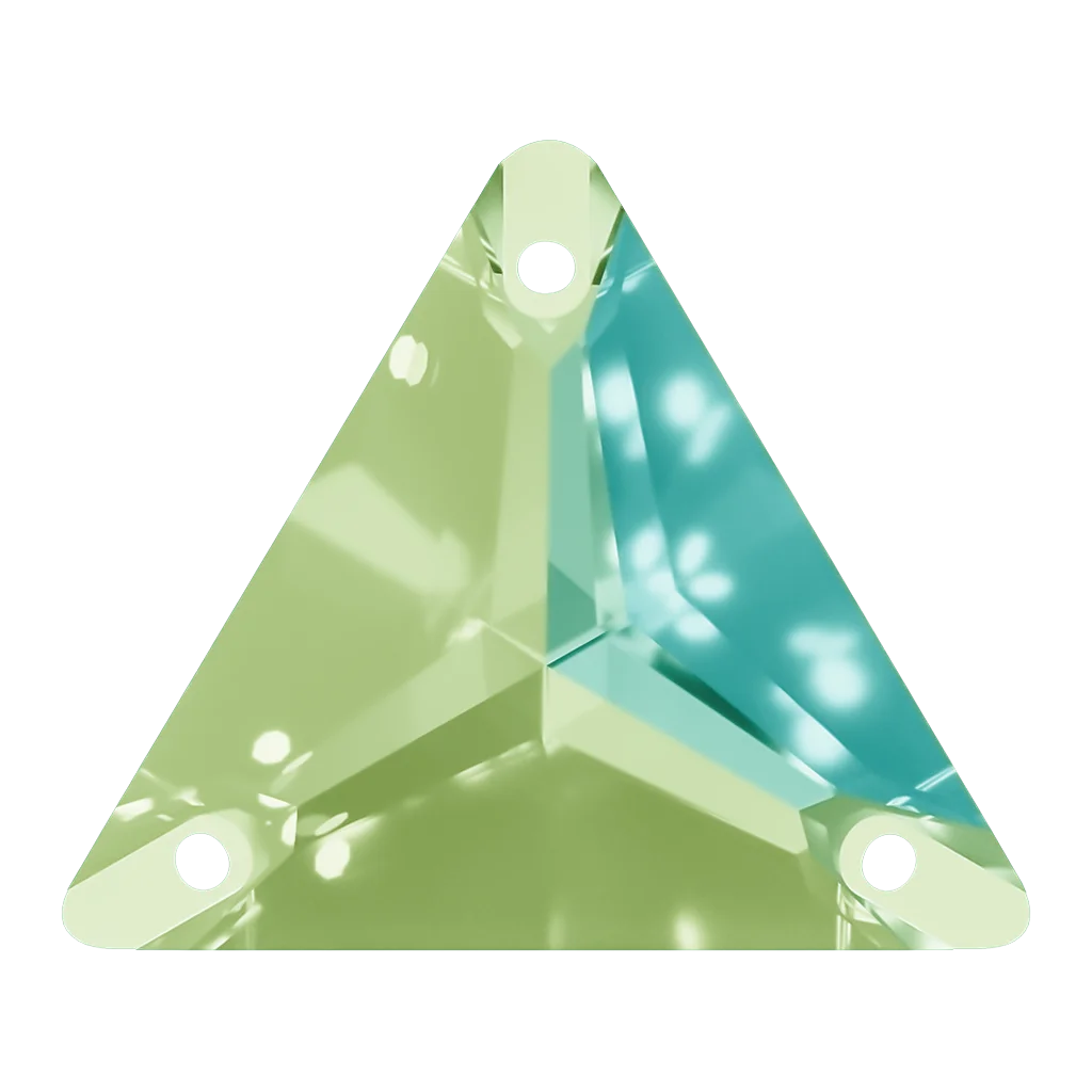 AURORA A3270 Triangle sew-on, Peridot