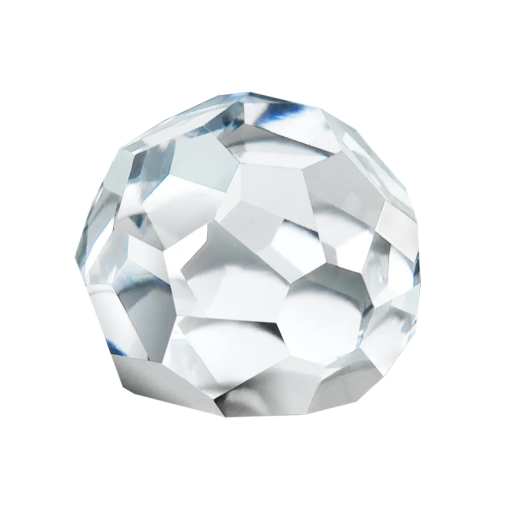 Preciosa MC 3/4 Ball 6 mm, Crystal